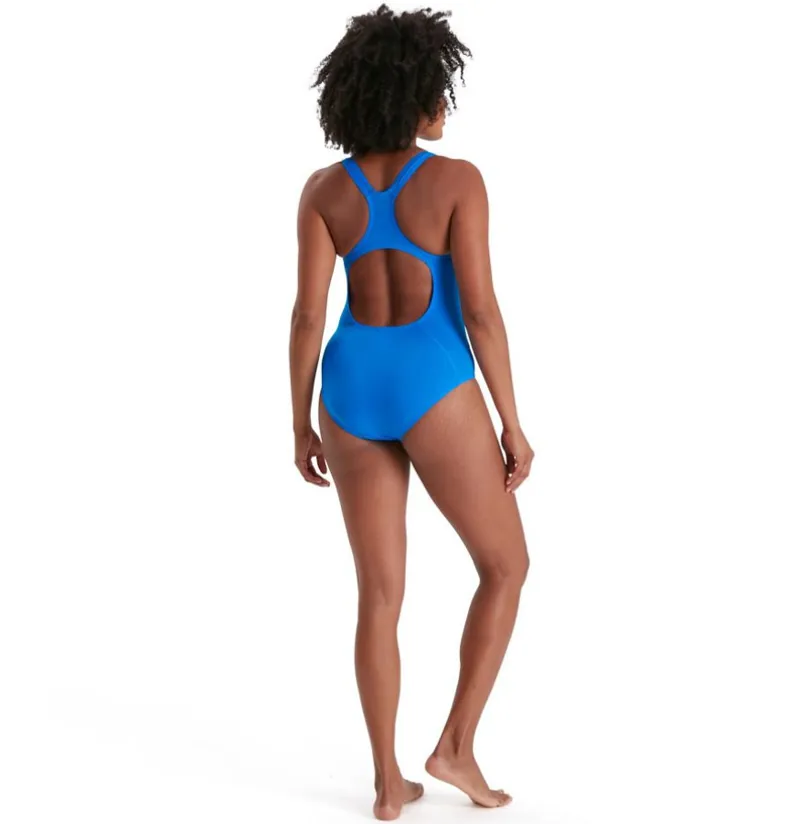 Speedo Women's Eco Endurance+ Medalist Swimsuit Blue-4